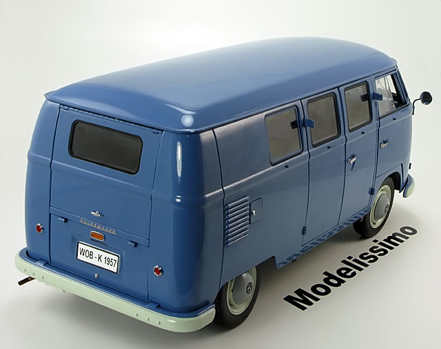 フォルクスワーゲン T1 バス 1957 ブルー 限定版3000個: ワーゲンバス 